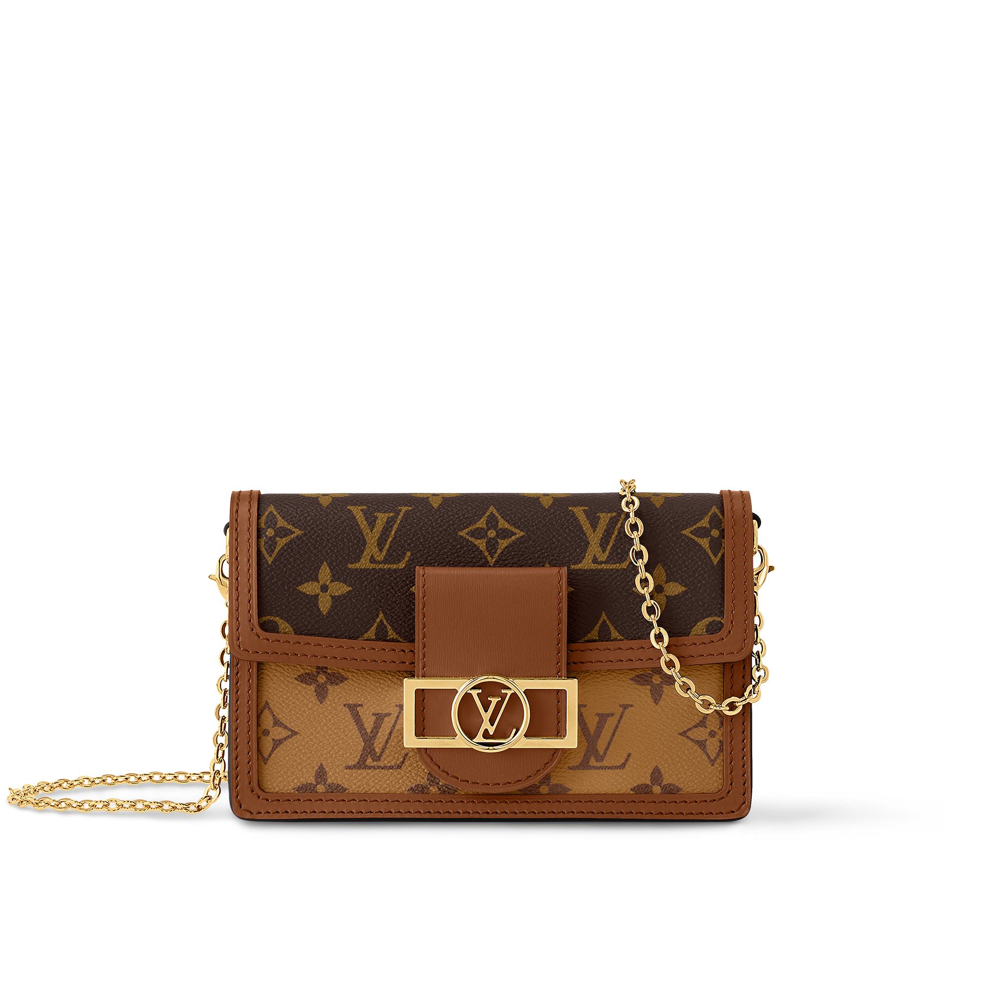 Dauphine Chain Wallet Other Monogram Canvas Wallets and Small Leather Goods LOUIS VUITTON